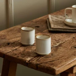 MINERAL MARBLE Taza De Espresso 10 CL Blanco|CASA Outlet