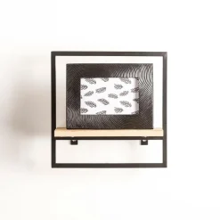 MIX&MATCH Estantería De Pared Negro, Natural|CASA Discount