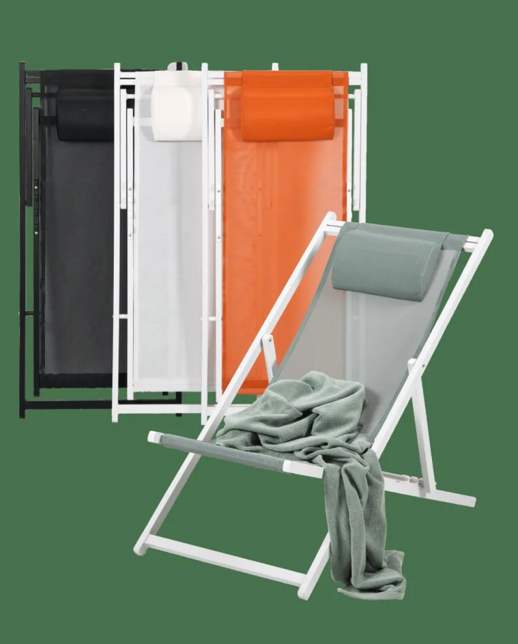 MONTEREY Silla Plegable Verde|CASA Online