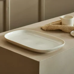 MOON Plato Blanco|CASA Outlet
