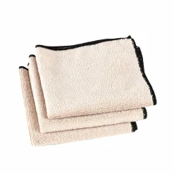 MULTI Paño De Microfibra Juego De 3 Negro|CASA Clearance