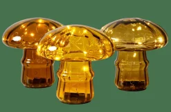 MUSHRO Lámpara Decorativa Amarillo|CASA Outlet