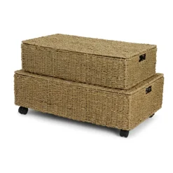 MYKONOS Maleta Almacen. L Con Ruedas Natural|CASA Discount