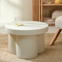 NESI Mesa Auxiliar Blanco|CASA