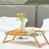 NEW BAMBOO Bandeja De Cama Natural|CASA Hot