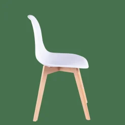 NEW MATS Silla De Comedor Blanco|CASA Hot
