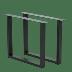 NEW OAK Mesa De Comedor Con Patas En U De Metal|CASA Best