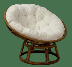 PAPASAN Silla Natural, Blanco Apagado|CASA Outlet