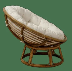 PAPASAN Silla Natural, Blanco Apagado|CASA Outlet