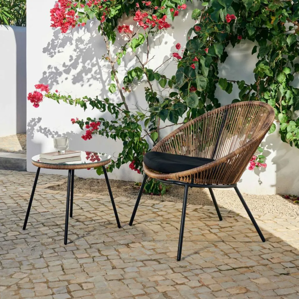 PAPAYO & ACAPULCO Conjunto Lounge Natural|CASA Discount