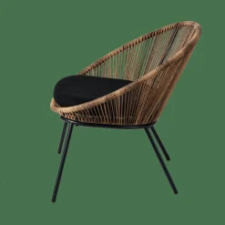PAPAYO Silla Lounge Con Cojín Natural|CASA Discount