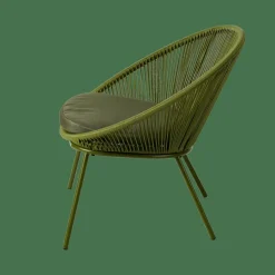 PAPAYO Silla Lounge Con Cojín Verde|CASA Online