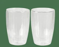 PAUSA Vaso De Doble Pared Juego De 2 35 CL Transparente|CASA Discount