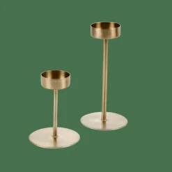 PHANTOM Soporte Para Vela Pequeña Oro Claro|CASA