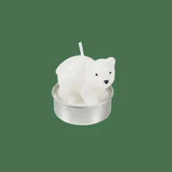 POLA Velas Peq Oso Polar Juego De 6 Blanco|CASA Clearance