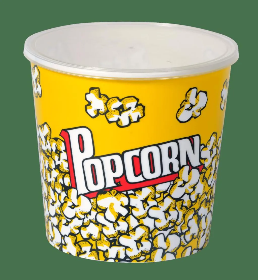 POPCORN Cubo Popcorn Con Tapa Multicolor|CASA New