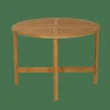 PORTLAND Mesa Plegable Natural|CASA Best