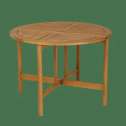 PORTLAND Mesa Plegable Natural|CASA Best