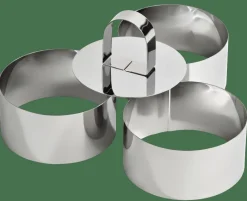 PROLINE Moldes Para Emplatar Juego De 3 Plateado|CASA Online