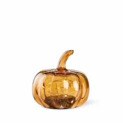 PUMPKIN Led Portavelas Terracota|CASA Best