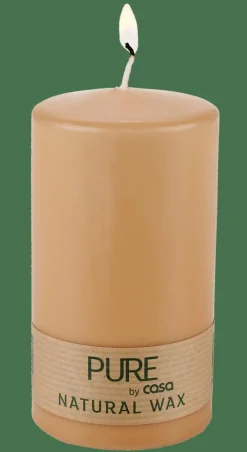 PURE Vela Cilíndrica Beis|CASA Discount