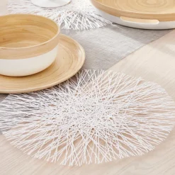 RAMI Mantel Individual Blanco|CASA Discount