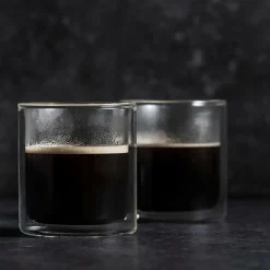 RELAX Vaso De Doble Pared Juego De 2 24,5 CL Transparente|CASA Discount