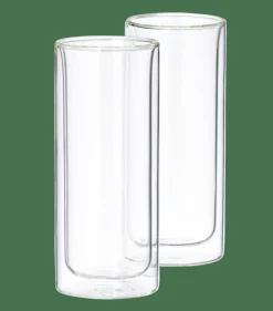 RELAX Vasos De Doble Pared Juego De 2 30 C Transparente|CASA Clearance