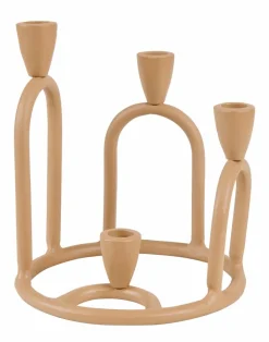 RINGS Candelabro Marrón Claro|CASA Hot
