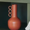 RONDO Florero Terracota|CASA Discount