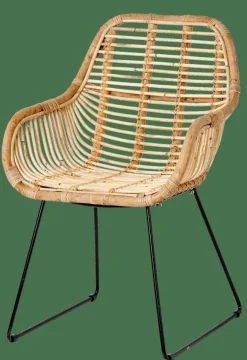 ROTAN Silla De Comedor Natural|CASA Clearance
