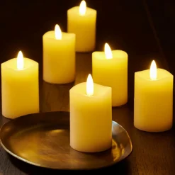 RUSTIC Velas LED Juego De 6 Marfil|CASA Sale