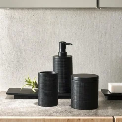 SAMOURAI Soporte Para Cepillo/dientes Negro|CASA Clearance