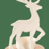 SCANDY DEER Soporte Para Vela Pequeña Blanco, Natural|CASA Sale