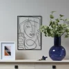 SEÑORITA Decoración De Pared Negro|CASA