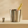 SHAKE & STIR Enfriador De Cava Plateado, Acero Inoxidable|CASA Online