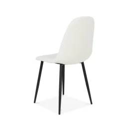 SILKE Silla De Comedor Bouclé|CASA Clearance