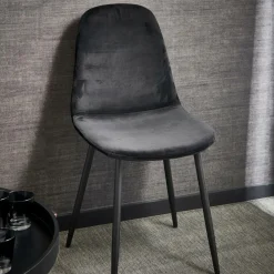 SILKE Silla De Comedor Negro|CASA Sale