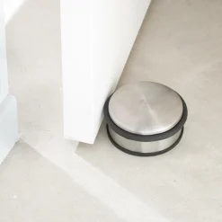 STAINLESS Tope Para Puerta Plateado|CASA Discount