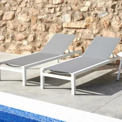SYDNEY Tumbona Blanco|CASA