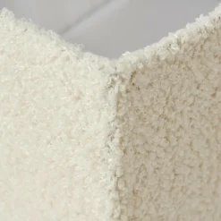 TEDDY Cesta Plegable Blanco Apagado|CASA Sale