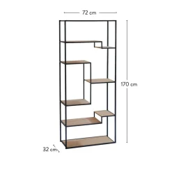 TRAPP Estantería De Pared Marrón|CASA