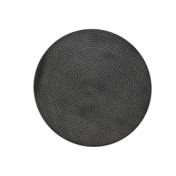UNI Juego De 20 Servilletas Negro|CASA Outlet