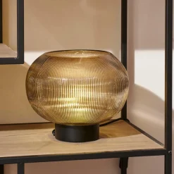 VINTO Lámpara De Mesa Ámbar Transparente|CASA Best