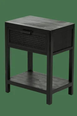 WEBSTER Mesilla De Noche Negro|CASA Clearance