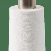 WHITE ELEGANCE Dispensador De Jabón Blanco, Plateado|CASA Online