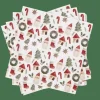 X-MAS VIBE Paquete De 20 Servilletas Multicolor|CASA Sale