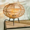 ZANZI Lámpara De Mesa E27 Natural|CASA Discount