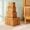 ZEN Caja Con Asas Natural|CASA Outlet